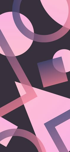 an abstract background with pink and purple shapes