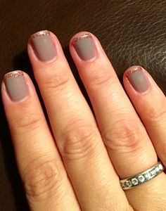 Plum Wine and Forgotten Pink French using Daisy DND Gel polish # 453 & 472 Dnd Plum Wine, Wine Nail Polish, Nails Dnd, Red Tip Nails, Wine Nails, Bling Ideas, Plum Wine