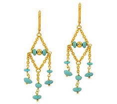 Celebrations ahead? Light up your party look (and the dance floor) in these turquoise-decked chandelier earrings. Turquoise Dangle Chandelier Earrings For Party, Bohemian Turquoise Chandelier Earrings For Party, Turquoise Bohemian Chandelier Earrings For Party, Adjustable Beaded Turquoise Chandelier Earrings, Turquoise Chandelier Drop Earrings With Colorful Beads, Turquoise Chandelier Earrings, Elegant Turquoise Chandelier Earrings, Turquoise Teardrop Chandelier Earrings, Turquoise Chandelier