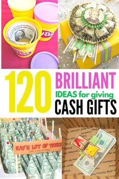 the top ten brilliant ideas for giving cash gifts to someone who is not happy with their money