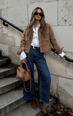 Denim Street Style, Boho Outfit, Miuccia Prada, Tomboy Fashion, Fall Fashion Outfits, Boho Outfits, Women's Style, Casual Chic, Casual Style