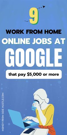 Work From Home Google Jobs That You Can Do Online Find Jobs Online, Online Jobs For Teens, Earn Extra Money Online, Proofreading Jobs, Jobs For Teens, Money Making Jobs, Online Work From Home