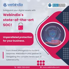 We help you build a resilient security posture that protects your business today and in the future.
#managedsecurityoperations #SecurityOperations #webindia #digicrew The Future