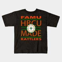 Florida A&M University Apparel -- Choose from our vast selection of kids T-Shirts to match anything from your child's favorite design to unique, funny designs to make the perfect custom graphic children's T-Shirt. Put what they love on Toddler T-Shirts (Ages 1-3) or Youth T-Shirt sizes. Customize to the color they love! For boys and girls. University Apparel, Apparel Merchandising, Kids T Shirts, Funny Design, Kids Tshirts, Boy Or Girl, University, Tshirt Designs, Florida