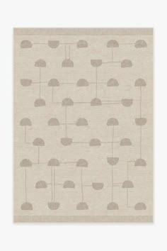 a beige and grey wallpaper with small trees on the side, in shades of gray