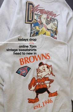 Insane 90’s NFL sweathshirts! Team Sweatshirts, Vintage Usa, Sports Teams