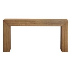 a wooden table with a white background