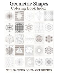 geometric shapes coloring book index the sacred soul, art series by david whitlock