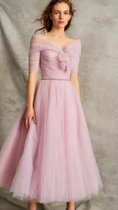 Midi Tulle Dress, Blush Midi Dress, Feather Cocktail Dress, Jenny Packham Dresses, Embellished Cocktail Dress, Bridesmaid Saree, Tulle Midi Dress, Blush Dress, Long Sleeve Gown