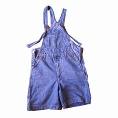 Vintage Denim Overall Shorts - Women's Size Small Product Highlights: Era: 90s/Y2K Style: Overall shorts (shortalls) Brand: Crown Color: Light to medium wash denim Size: Small (Women's) Condition: Vintage, pre-owned Crown Vintage Overalls Size Guide MeasurementCentimetersInches Waist36 cm14.2 in Length92 cm36.2 in Inseam28 cm11.0 in Chest Width18 cm7.1 in Before Waist37.5 cm14.8 in Thigh25 cm9.8 in Description: Step back into the 90s with these adorable vintage denim overall shorts! Perfect for 90s Style Cotton Jean Shorts With Pockets, 90s Style Denim Shortalls, 90s Style Blue Denim Overalls, 90s Style Denim Blue Jean Shorts, 90s Style Denim Overalls With Pockets, High Rise Medium Wash Cotton Shortalls, 90s Denim Blue Jean Shorts, 90s Denim Overalls With Pockets, High Rise Denim Blue Cotton Shortalls