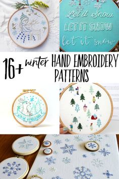 hand embroidery patterns and instructions for beginners