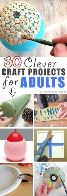 there are many craft projects for adults to make