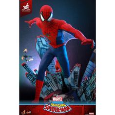 the amazing spider - man action figure is shown