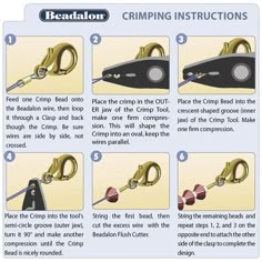 instructions on how to use a crimming machine