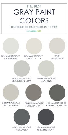 the best blue gray paint colors