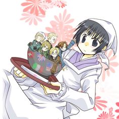 Japan Hetalia Icon, Japan Hetalia Official Art, Japan And America Hetalia, Hetalia Baltic Trio, Hetalia Episode 23.5, Hetalia Fanart, Normal Guys, Axis Powers, Hetalia