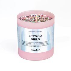 Lets Go Girls Candle – Love The Happy Place Light Pink Candles, Types Of Friends, Girl Struggles, Lets Go Girls, Country Candle, Glitter Candles, Candles Shop, Cute Candles, Friends Are Like