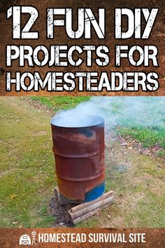 Homesteading Projects, Homesteading Diy Projects, Homestead Lifestyle, Diy Homesteading, Farm Hacks, Off Grid Survival, Small Farms, Fun Diy Projects