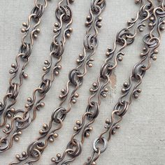 Infinity Chain, Chain Links, Handmade Jewelry Designs, Infinity Symbol, The Infinity, Copper Plated, Antique Copper