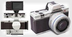 an image of a camera with different angles