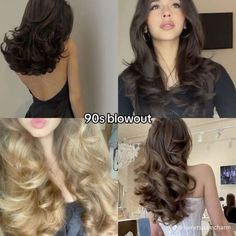 Wavy Hair Styles Long, Pretty Hair Cuts, Hair Inspiration Long, Hairstyles For Layered Hair, Hair Stylies, Shiny Hair, Hairstyles Haircuts, Aesthetic Hair