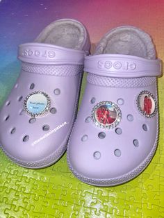 Custom-made rhinestone crocs charms. Photo Charms, Photo Pendant