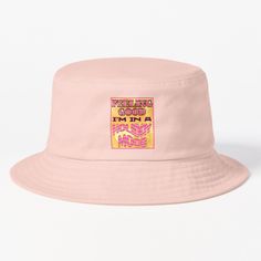 Get my art printed on awesome products. Support me at Redbubble #RBandME: https://www.redbubble.com/i/bucket-hat/Feeling-Good-I-m-in-a-Holiday-Mood-Pink-by-CreaTwinkles/162589122.K6DP2?asc=u Pink Bucket Hat, Holiday Mood, Feeling Good, A Holiday