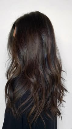 Brown Sugar Brunette, Rambut Brunette, Brown Hair Looks, Brown Hair Inspo, Brunette Hair With Highlights, Brunette Balayage, Hair Streaks