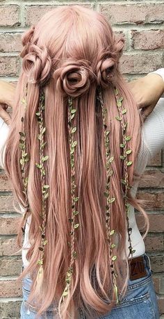 5 mints hair style for girls Prom Hair, Pink Hair