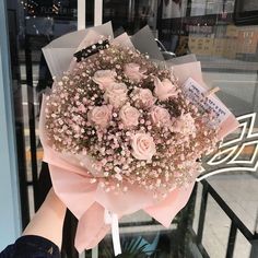 Wax Flowers, Pink Bouquet, Luxury Flowers