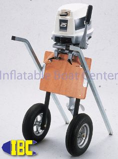 an image of a small hand truck with wheels on it's back wheel and wooden board attached to the side