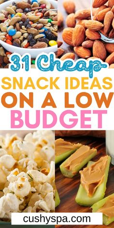 the best snack ideas on a low budget