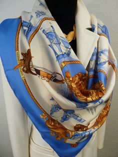 carrousel hermes | Carre de Paris Scarf Packaging, Beautiful Recipes, Hermes Scarves, Silk Scarfs, Silk Neck Scarf, Scarf Style