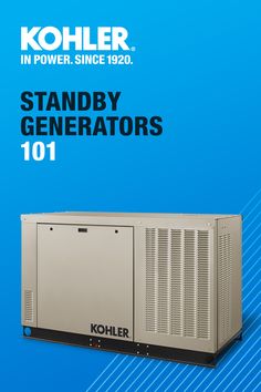 the koller standby generators 101 catalog features an image of a generator and its cover