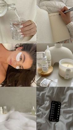 ⚡️it girl, morning routine, lifestyle, trending fashion, aesthetic, aesthetic wallpaper, fitness motivation, vision board, mood board, pilates, how to achieve your goals, success, beige aesthetic, aesthetic wallpaper Soothing Face Mask, Face Mask Recipe, Vanilla Girl, Glow Up Tips, روتين العناية بالبشرة