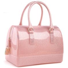 PRICES MAY VARY. Material: High Quality PVC Material. Made from Natural resin, not plastic. Size: Big handbag:26*15*18cm/10.2"*7"*5.9"(Length*Width*Height), handle height:4.3" Mini handbag :6.7’’(L) x 3.9’’(W) x4.7” (H), handle height :3.15”. Closure : Double zipper lock closure for big handbag .Pay attention ,there is no lock for mini handbag. External Design: this candy bag features fashionable runway bag style, briefcase shape, it fits different inner items; and suitable for you to go to the Candy Pillow, Candy Pillows, Kavu Rope Bag, Jelly Candy, Crystal Purse, Soft Leather Tote, Waterproof Tote, Jelly Bag, Top Handbags