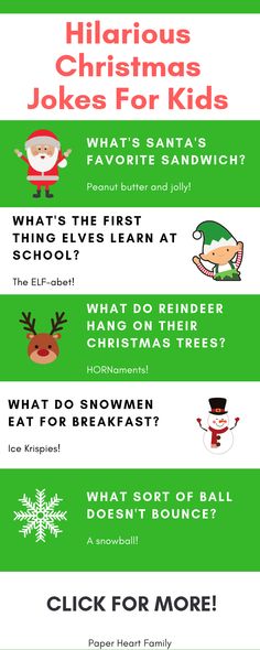 christmas jokes for kids that are fun to read