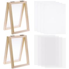 Paper Making Kit, Screen Printing Frame, Paper Making Process, How To Make Frames, Wood Screens, Art & Craft Kit, Paper Making, Craft Making, Crafts With Pictures