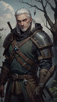 Witcher Outfits, Adventurer Costume, Edit Face, Cd Project, Witcher 2, Fashion Souls, Dungeons And Dragons Characters