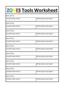 a worksheet with the text zoos tools worksheet