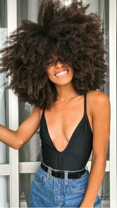 #curly #fro Afro Textured Hair, Curly Hair Inspiration