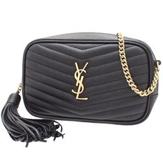 Ysl Saint Laurent Paris Monogram Mini Camera Bag Shoulder Bag Crossbody Black Beside Height Gusset Shoulder 18.5cm 11cm 5cm 122cm Bags Ysl, Ysl Saint Laurent, Saint Laurent Bags, Mini Camera, Saint Laurent Paris, Bag Shoulder, Camera Bag, Black Color, Saint Laurent