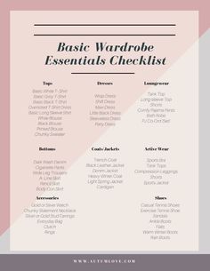 Essentials For Closet Wardrobe Basics, New Wardrobe Shopping List, Wardrobe List Complete, Fashion Guide Cheat Sheets, Number Of Clothes You Need, How To Discover Your Style, Wadrobe Clothes Organization Women, Fashion Essentials Women, Minimalist List Of Essentials