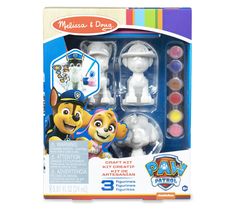 the paw patrol paint and play set