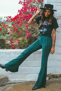 Candelabra Vintage, Indie Clothes, Flare Pant, Thrift Fashion, Indie Outfits