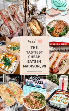 the tastyest cheap eats in madison, wi featured by top us foodie