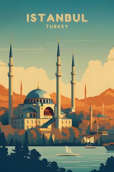 an image of a turkey travel poster