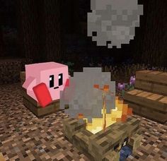 an image of some animals in minecraft