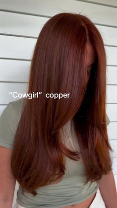 Cowboy Copper, Rambut Brunette, Red Hair Inspo, Ginger Hair Color, Copper Hair Color, Hair Color Auburn, Burgundy Hair, Hair Inspiration Color