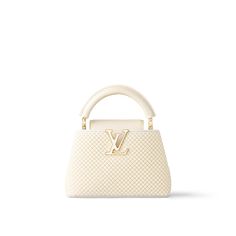 LOUIS VUITTON® - Capucines Mini - Cream Erica Mena, Luxe Handbags, Treasure Bag, Louis Vuitton Sac, Dream Bag